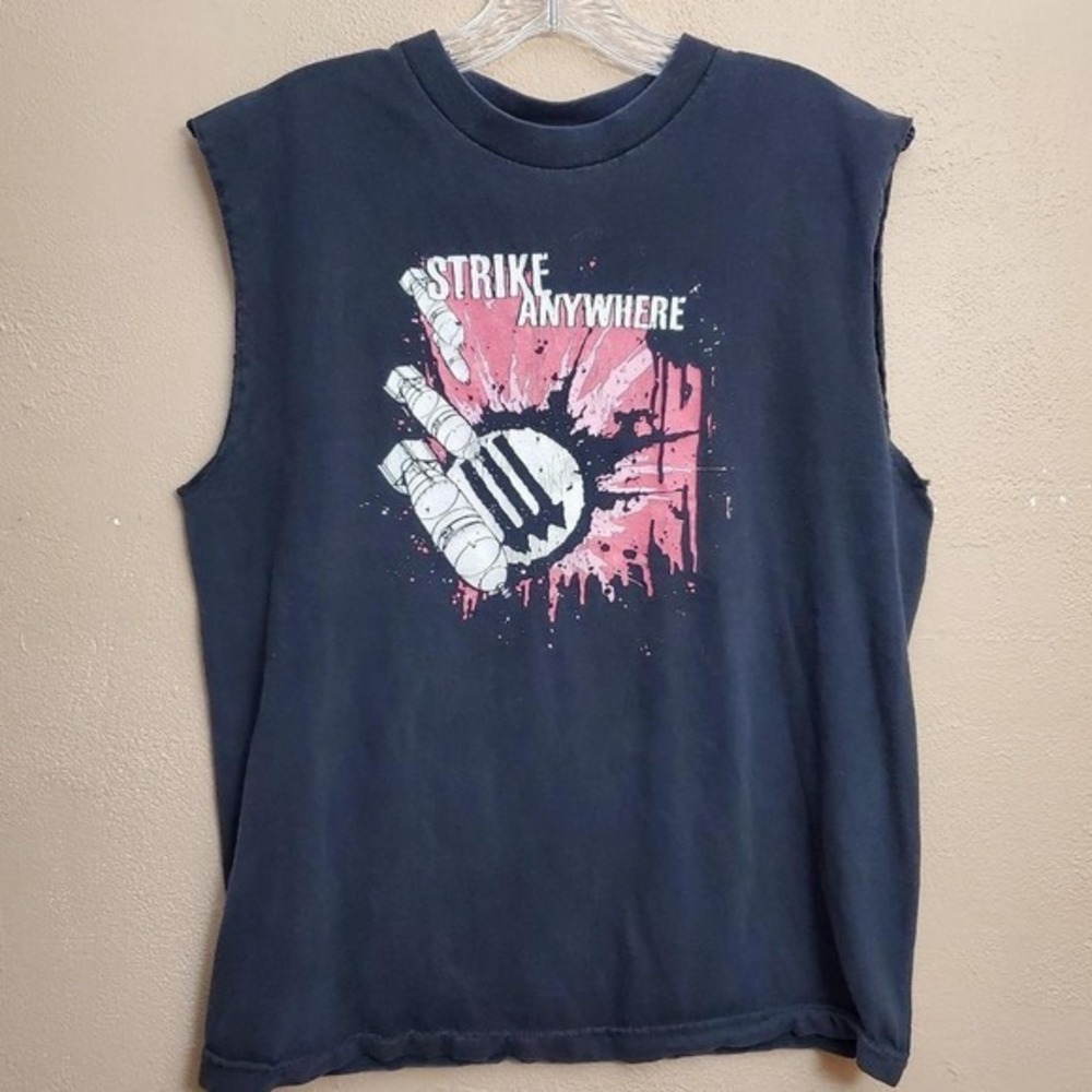 Strike Anywhere punk‎ band tee